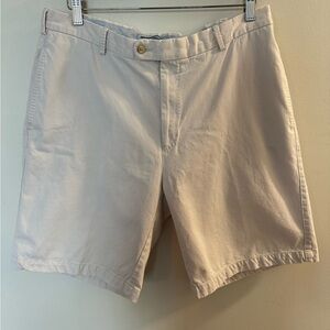 Peter Millar Khaki Chino Prima Cotton Shorts 35